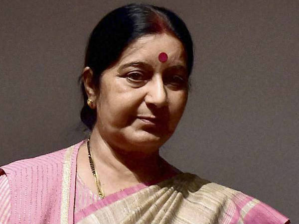 External Affairs Minister Sushma Swaraj