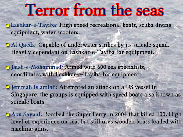 Fighting terror on the seas