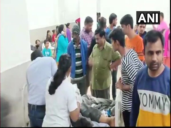 Children being treated in hospital Children being treated in hospital