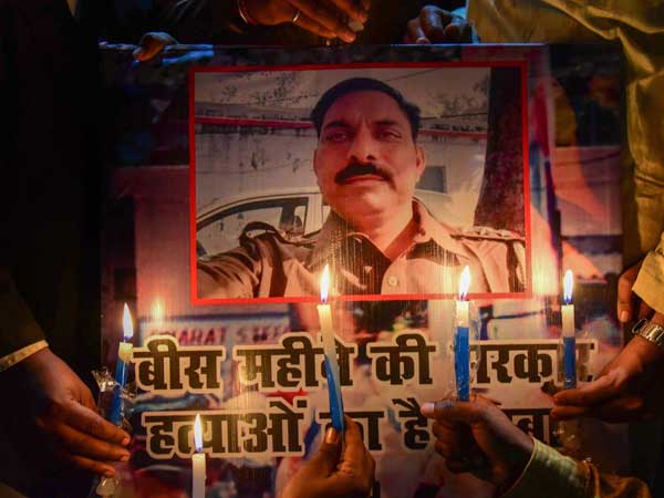 Candle light march