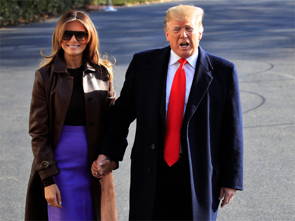 President Donald Trump and first lady Melania Trump President Donald Trump and first lady Melania Trump