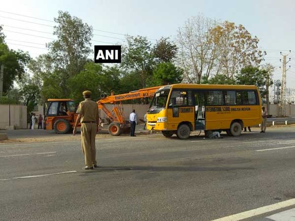 25 children were injured in an accident in Jaipur in May 25 children were injured in an accident in Jaipur in May