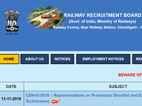 RRB ALP Technician revised result 2018 date: How, where and when to check RRB ALP Technician revised result 2018 date: How, where and when to check