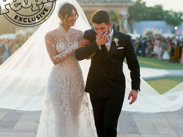 Christian ceremony: Priyanka became the first actor to be dressed by Lauren Christian ceremony: Priyanka became the first actor to be dressed by Lauren