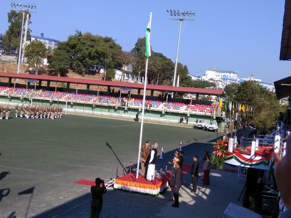 On Republic Day, Mizoram governor addresses an empty ground On Republic Day, Mizoram governor addresses an empty ground