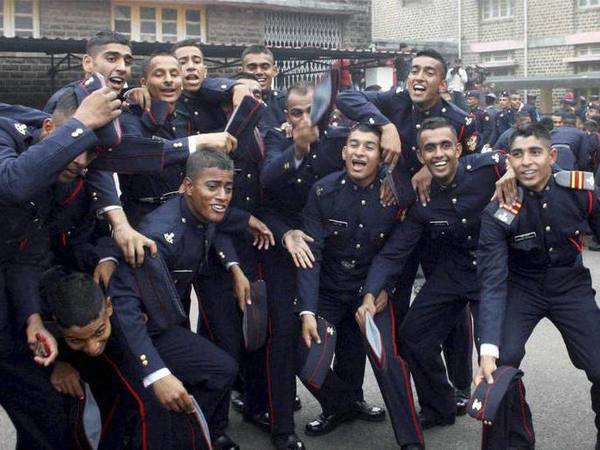 National Defence Academy cadets. PTI file photo National Defence Academy cadets. PTI file photo