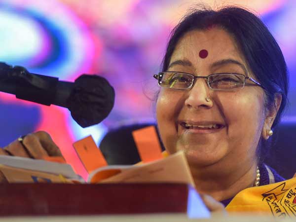 External Affairs Minister Sushma Swaraj External Affairs Minister Sushma Swaraj