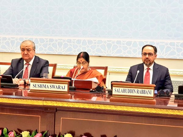 EAM Sushma Swaraj at India-Central Asia Dialogue