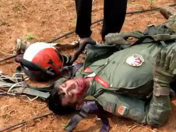 Fake video of injured IAF pilot shared on Twitter Fake video of injured IAF pilot shared on Twitter