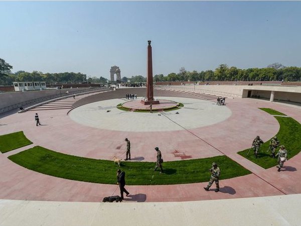 A view of the National War Memorial