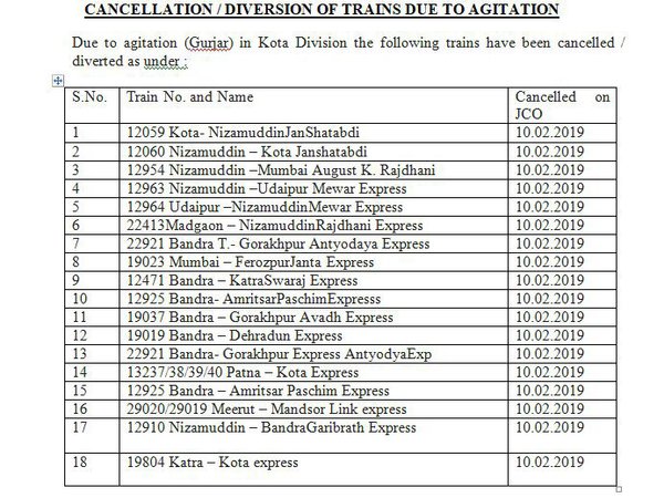 Canceled train list-1 Canceled train list-1