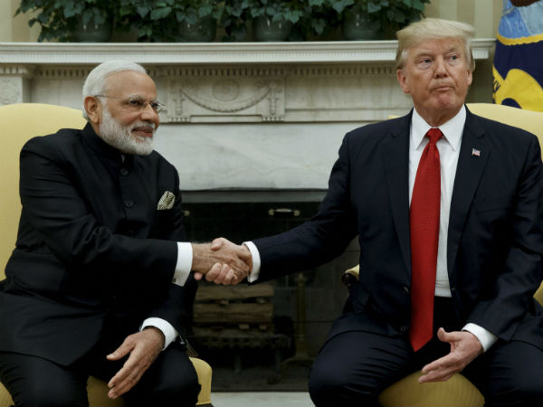 Narendra Modi and Donld Trump Narendra Modi and Donld Trump