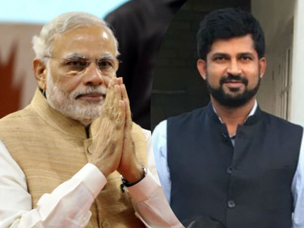 No Modi wave this time, but a tsunami: Prathap Simha No Modi wave this time, but a tsunami: Prathap Simha