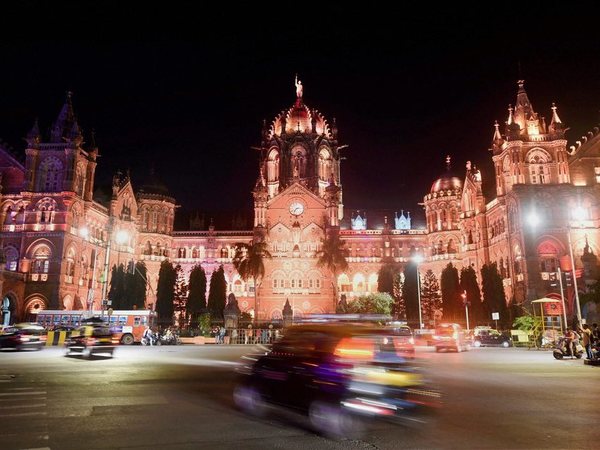 Illuminated Chhatrapati Shivaji Maharaj Terminus. PTI file photo Illuminated Chhatrapati Shivaji Maharaj Terminus. PTI file photo