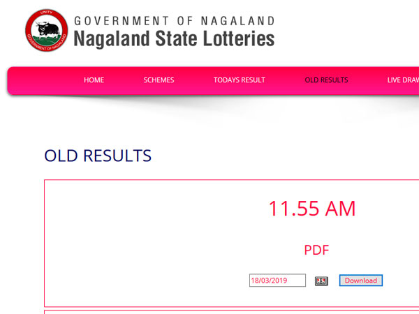 Nagaland Lottery result: Winning numbers Nagaland Lottery result: Winning numbers