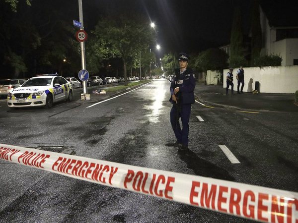File photo of security in Christchurch after Mosque attacks File photo of security in Christchurch after Mosque attacks
