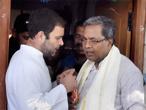 Rahul Gandhi and Siddaramaiah Rahul Gandhi and Siddaramaiah