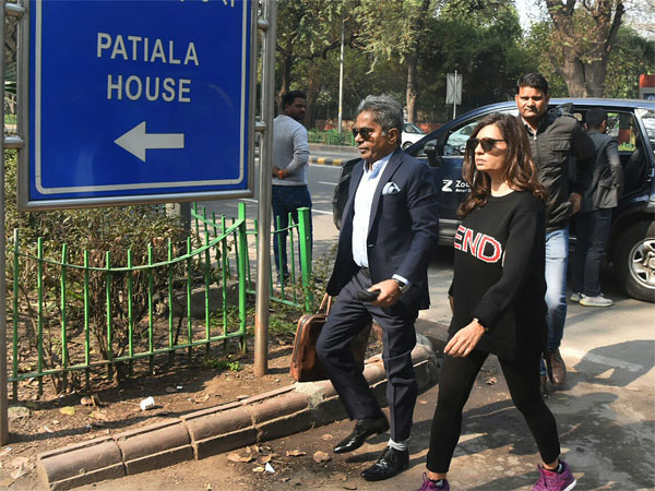 AgustaWestland scam accused Rajiv Saxena outside the Patiala House Court AgustaWestland scam accused Rajiv Saxena outside the Patiala House Court