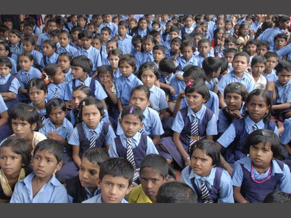 Pune schoolchildren hold mock elections ahead of Lok Sabha polls 2019 Pune schoolchildren hold mock elections ahead of Lok Sabha polls 2019