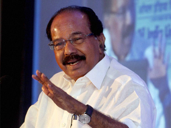 Senior Congress leader M Veerappa Moily Senior Congress leader M Veerappa Moily