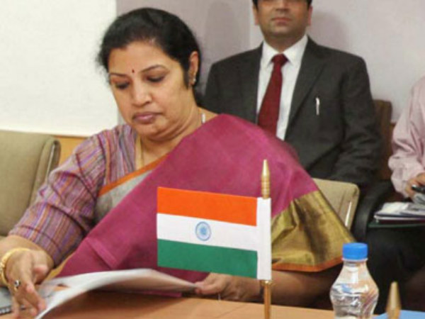 File photo of Daggubati Purandeswari File photo of Daggubati Purandeswari