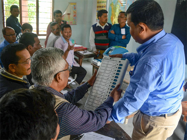 An EVM trainer provides training to election polling and presiding officer ahead of Lok Sabha election 2019, in Baska district of Assam. PTI file photo An EVM trainer provides training to election polling and presiding officer ahead of Lok Sabha election 2019, in Baska district of Assam. PTI file photo