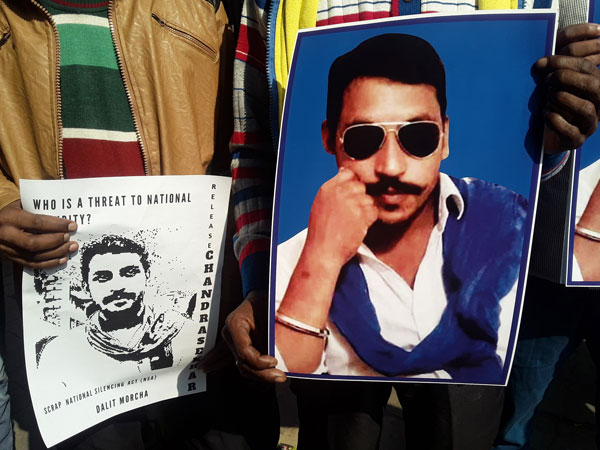 Upset over Mayawatis remarks, Bhim Army to support Congs Saharanpur candidate Upset over Mayawatis remarks, Bhim Army to support Congs Saharanpur candidate