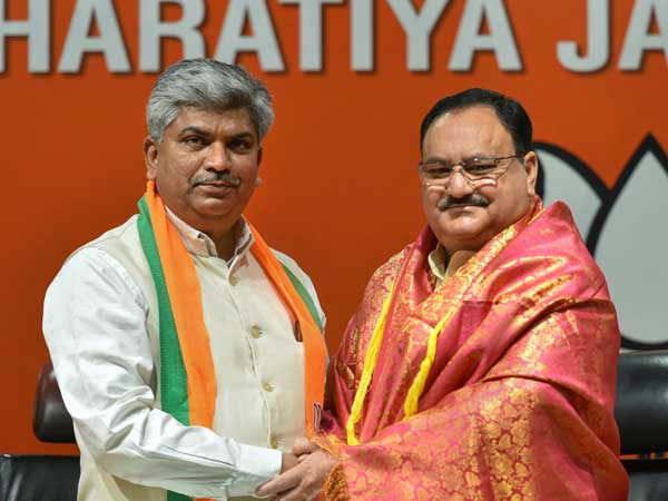 Gorakhpur MP, former Congress MP from Telangana join BJP Gorakhpur MP, former Congress MP from Telangana join BJP