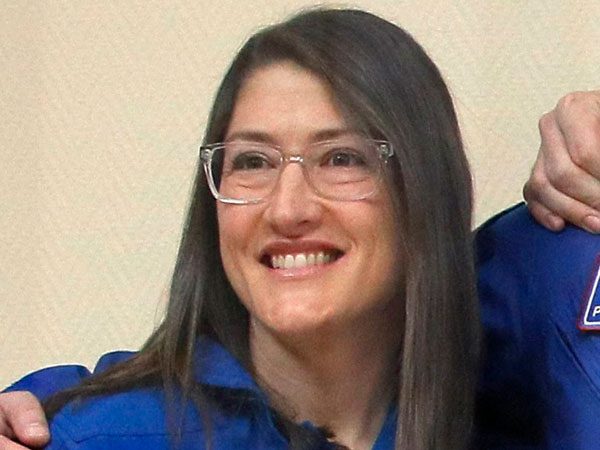 U.S. astronaut Christina Hammock Koch U.S. astronaut Christina Hammock Koch