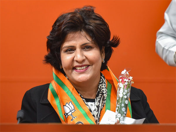 Para-Athlete Deepa Malik joins Bharatiya Janata Party (BJP), at party headquarters in New Delhi, Monday, March 25, 2019. Para-Athlete Deepa Malik joins Bharatiya Janata Party (BJP), at party headquarters in New Delhi, Monday, March 25, 2019.