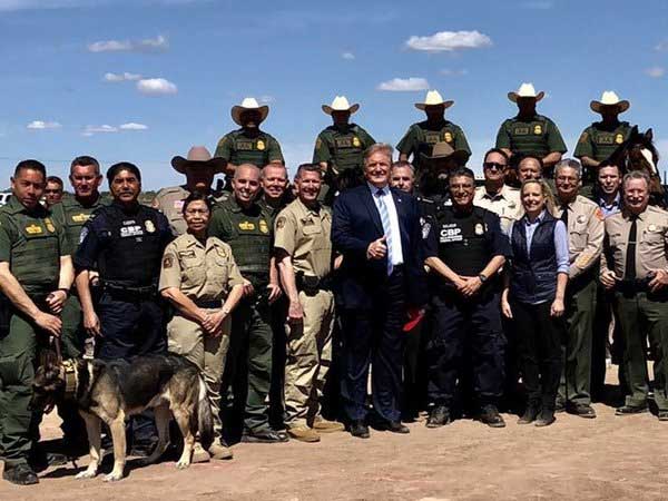 There is indeed an emergency on our southern border, says Trump at Mexico border There is indeed an emergency on our southern border, says Trump at Mexico border