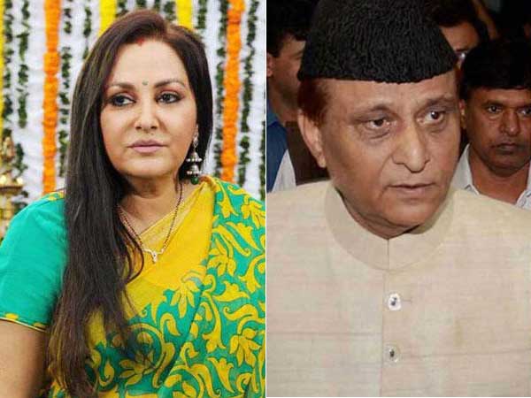 File photo of Jaya Prada and Azam Khan File photo of Jaya Prada and Azam Khan