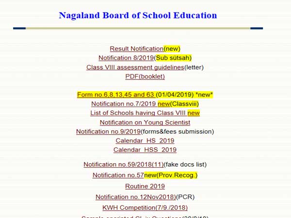 Nagaland Class 10, 12 result 2019 to be declared today, time awaited Nagaland Class 10, 12 result 2019 to be declared today, time awaited