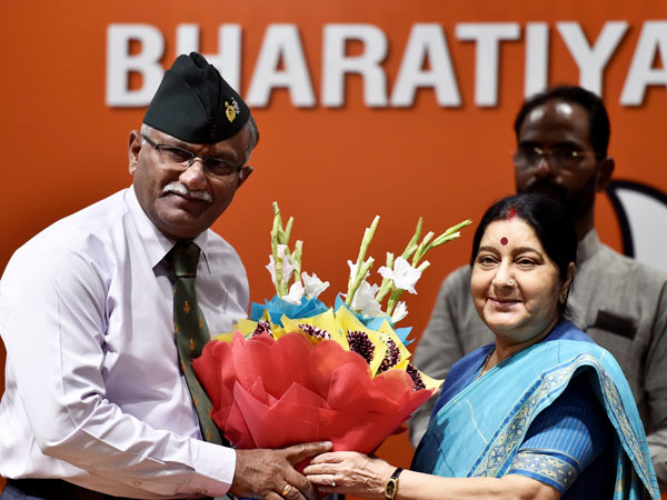 Former Army second in command in BJP fold Former Army second in command in BJP fold