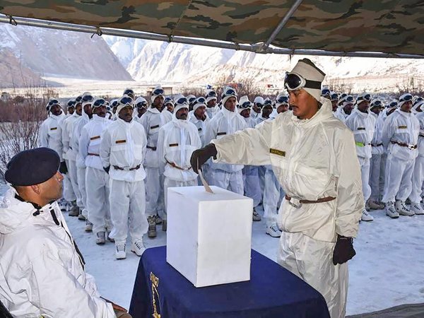 Army soldier in Siachen