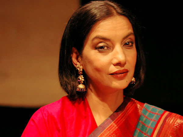 File photo of Shabana Azmi File photo of Shabana Azmi