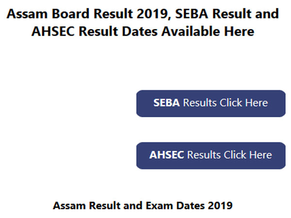 Assam Class 10 results 2019 to be declared next week, check date Assam Class 10 results 2019 to be declared next week, check date
