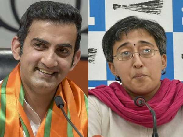 Gambhir is a star, says Atishi Gambhir is a star, says Atishi
