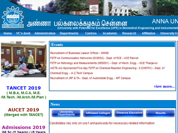 TANCET 2019 application process, important dates and eligibility criteria TANCET 2019 application process, important dates and eligibility criteria