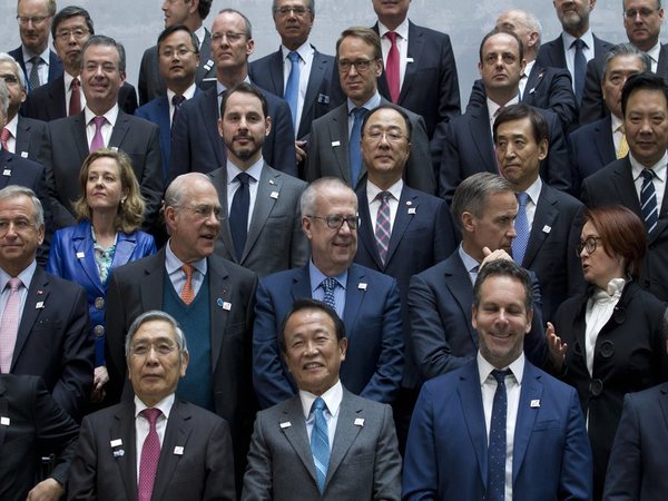 File photo of the G20 Finance Minister and Central Bank Governors File photo of the G20 Finance Minister and Central Bank Governors