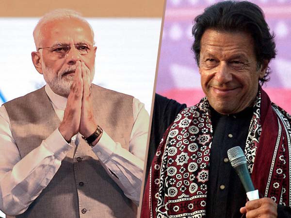 PM Modi (left) and his Pakistan counterpart Imran Khan (right) PM Modi (left) and his Pakistan counterpart Imran Khan (right)