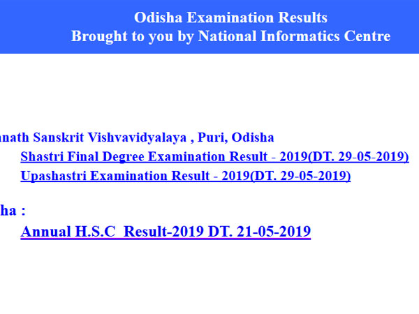 Odisha Plus 2 2019 science result to be declared today, check arts, commerce update Odisha Plus 2 2019 science result to be declared today, check arts, commerce update