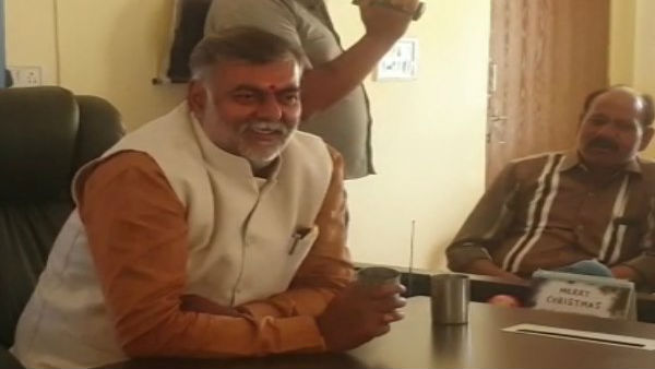 Union minister Prahlad Patel Union minister Prahlad Patel