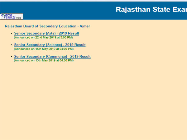 RBSE 10th Result 2019 date confirmed RBSE 10th Result 2019 date confirmed