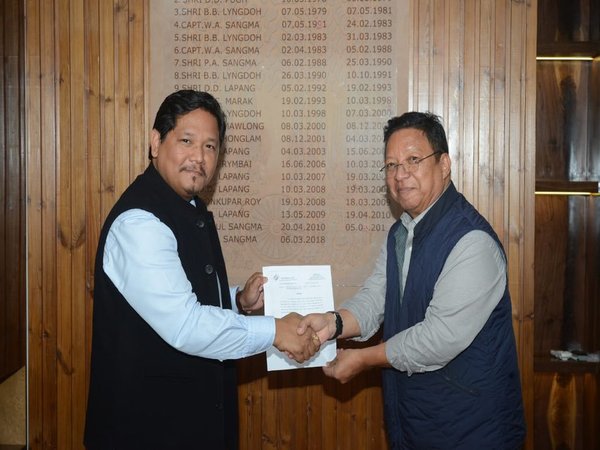 National General Secretary Thomas Sangma, MLA handing over letter of recognition of NPP as National Party received from the EC. National General Secretary Thomas Sangma, MLA handing over letter of recognition of NPP as National Party received from the EC.