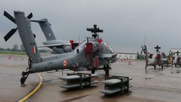 AH-64E Apaches arrived at the Indian Air Forces Hindon Airbase in Ghaziabad today AH-64E Apaches arrived at the Indian Air Forces Hindon Airbase in Ghaziabad today