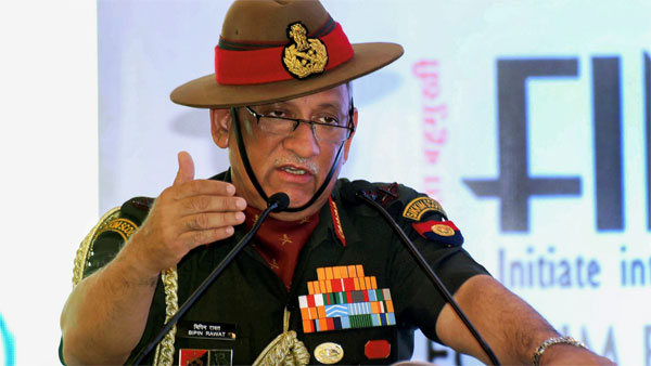 Army chief Gen Bipin Rawat Army chief Gen Bipin Rawat