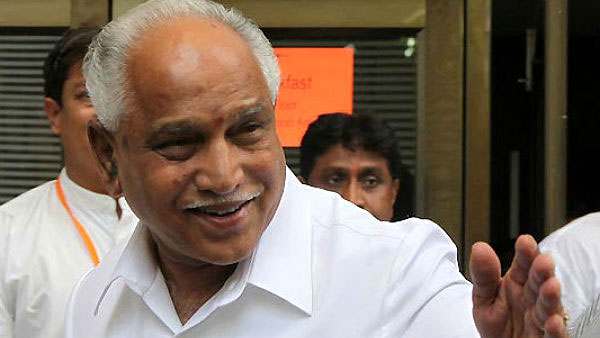 File photo of BS Yeddyurappa File photo of BS Yeddyurappa