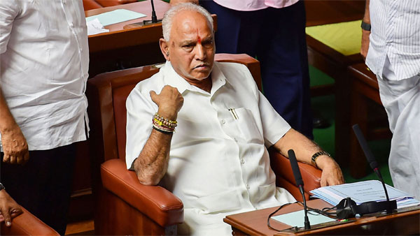 Karnataka Chief Minister B S Yediyurappa Karnataka Chief Minister B S Yediyurappa