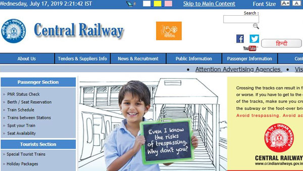 Indian Railway jobs: Central Railways vacancies for 31 Staff Nurse Posts announced; How to apply Indian Railway jobs: Central Railways vacancies for 31 Staff Nurse Posts announced; How to apply